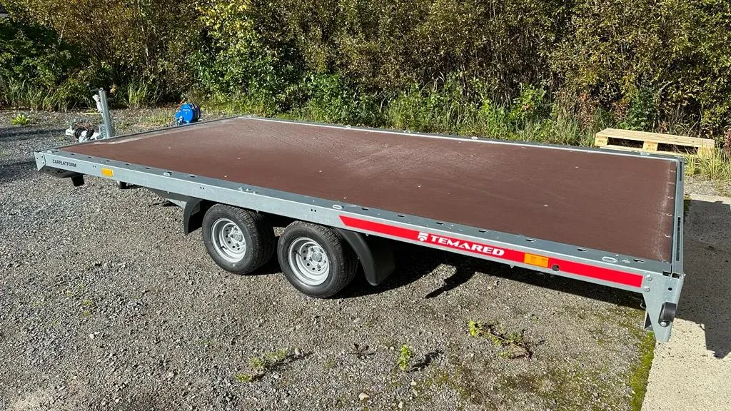 Car trailer TEMARED – for rent from Stenrent in Sievi